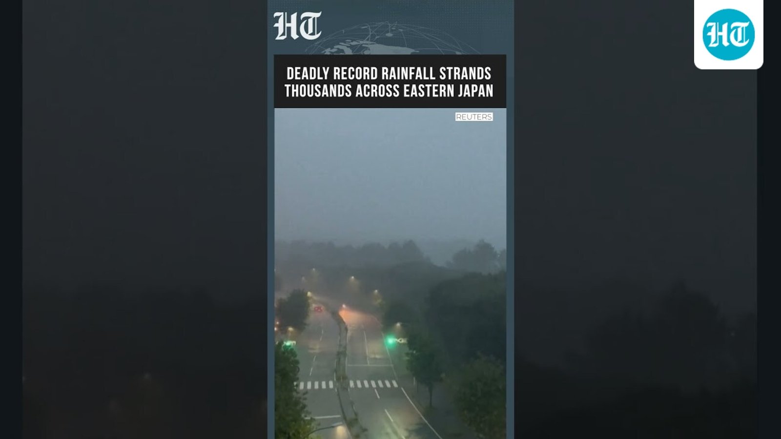 Japan Hit By Deadly Record Rainfall, Stranding Thousands Across Eastern Regions