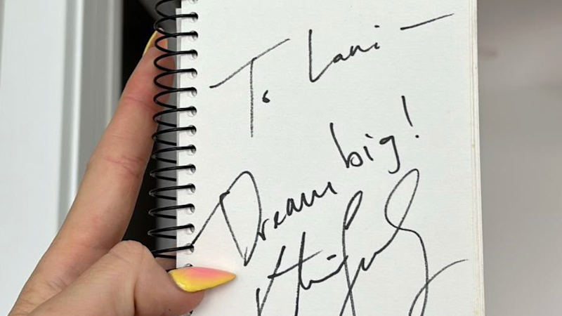 Ledecky told a 14-year-old Lani Pallister to ‘dream big’. She just beat her for the first time