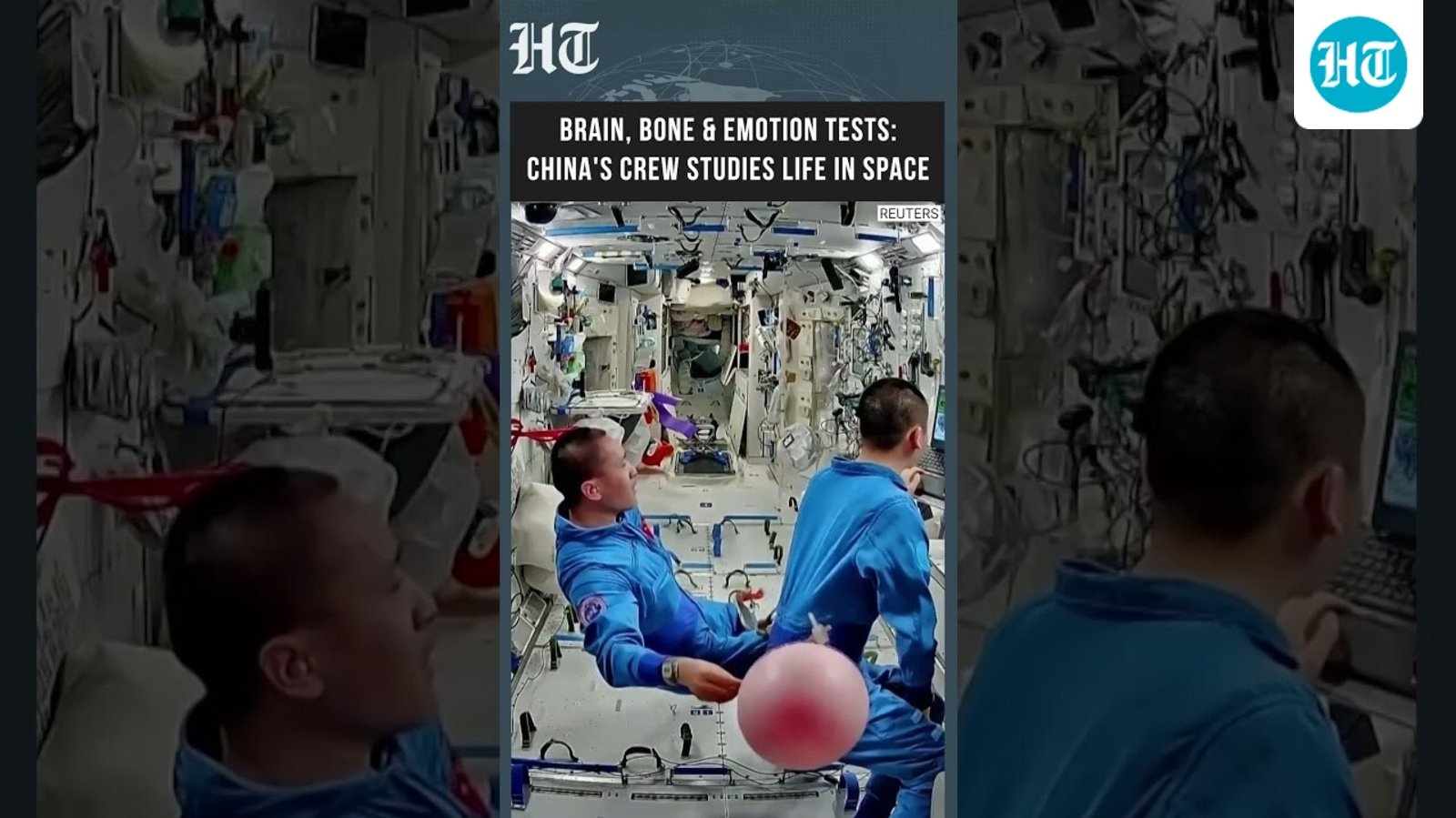 Watch: China's Shenzhou-23 Crew Advance Space Science Experiments In-Orbit Training