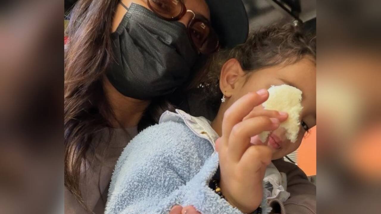 Priyanka shares family moments: Malti Marie embraces her desi side