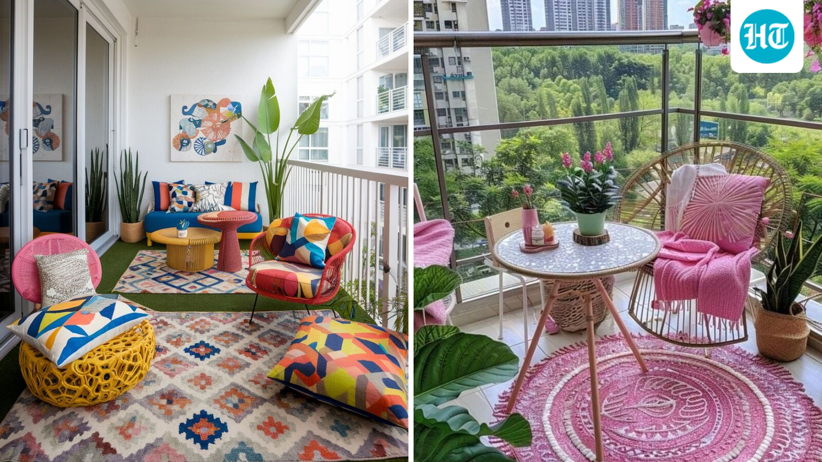 Is your balcony space wasted on laundry and storage? Here’s how to give it a stylish twist, with functional decor