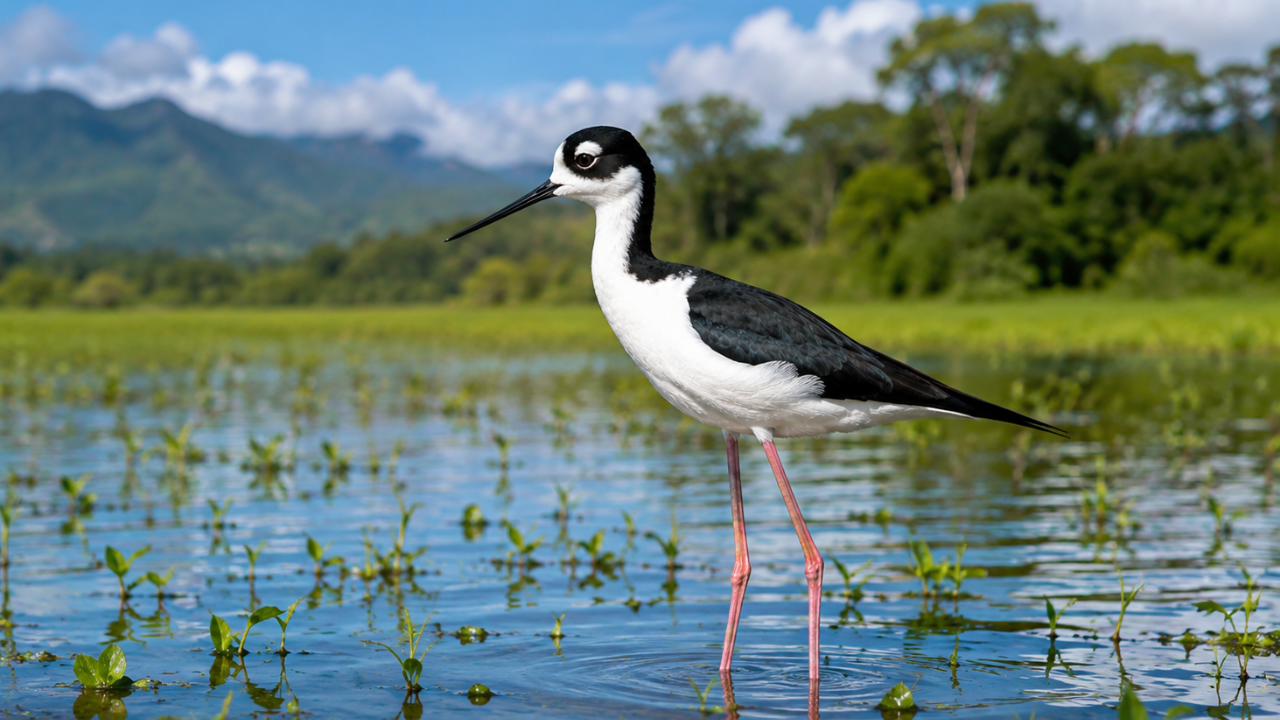 Hawaii's native stilt nearly vanished; now more than 1,500 survive