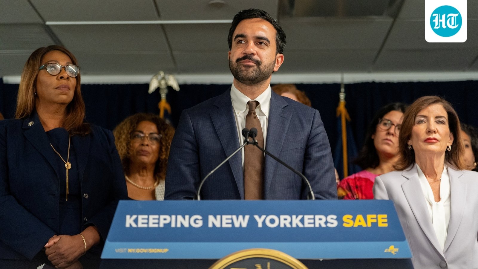 NYC mayor Zohran Mamdani speaks in Bangla, Mandarin and Spanish to promote Broadway