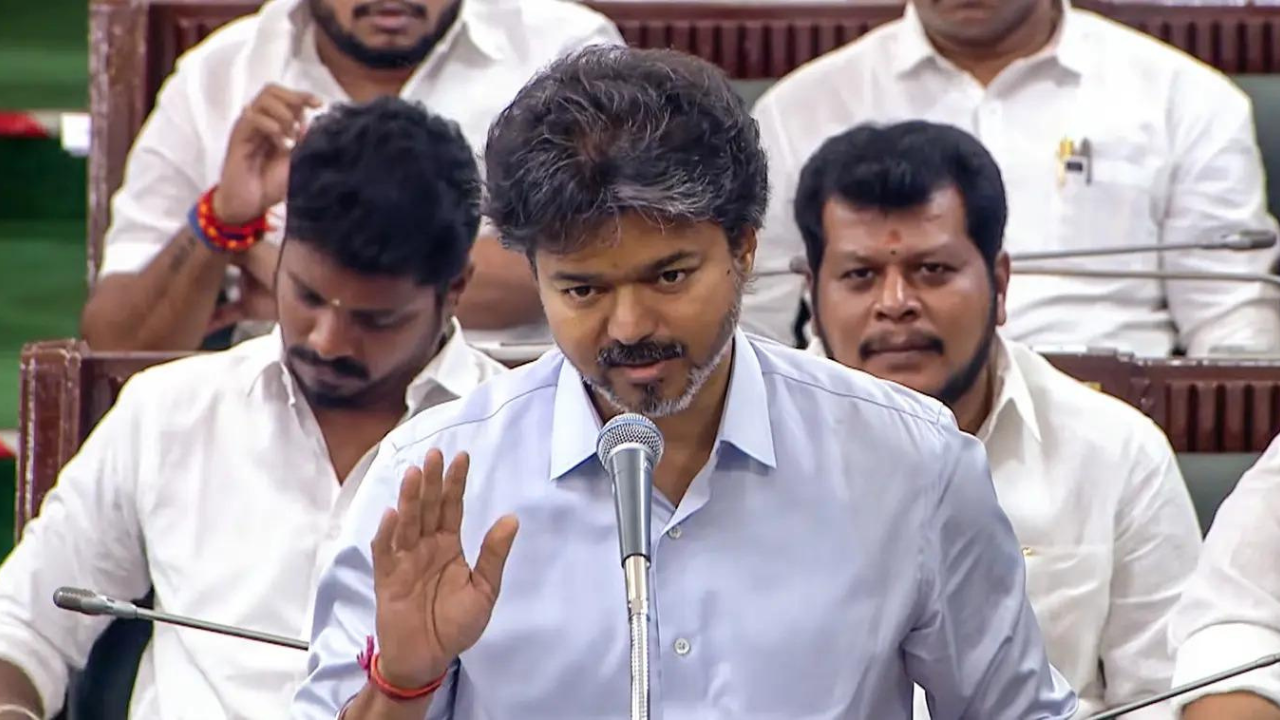 'I apologise on his behalf': Tamil Nadu CM Vijay after minister's Karunanidhi reference
