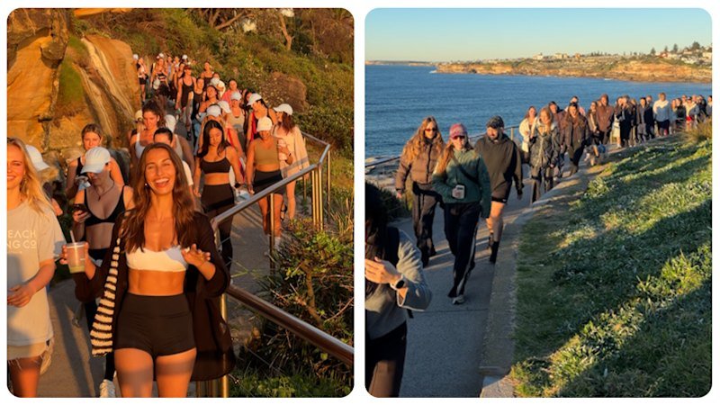Inside the Bondi to Coogee walking club