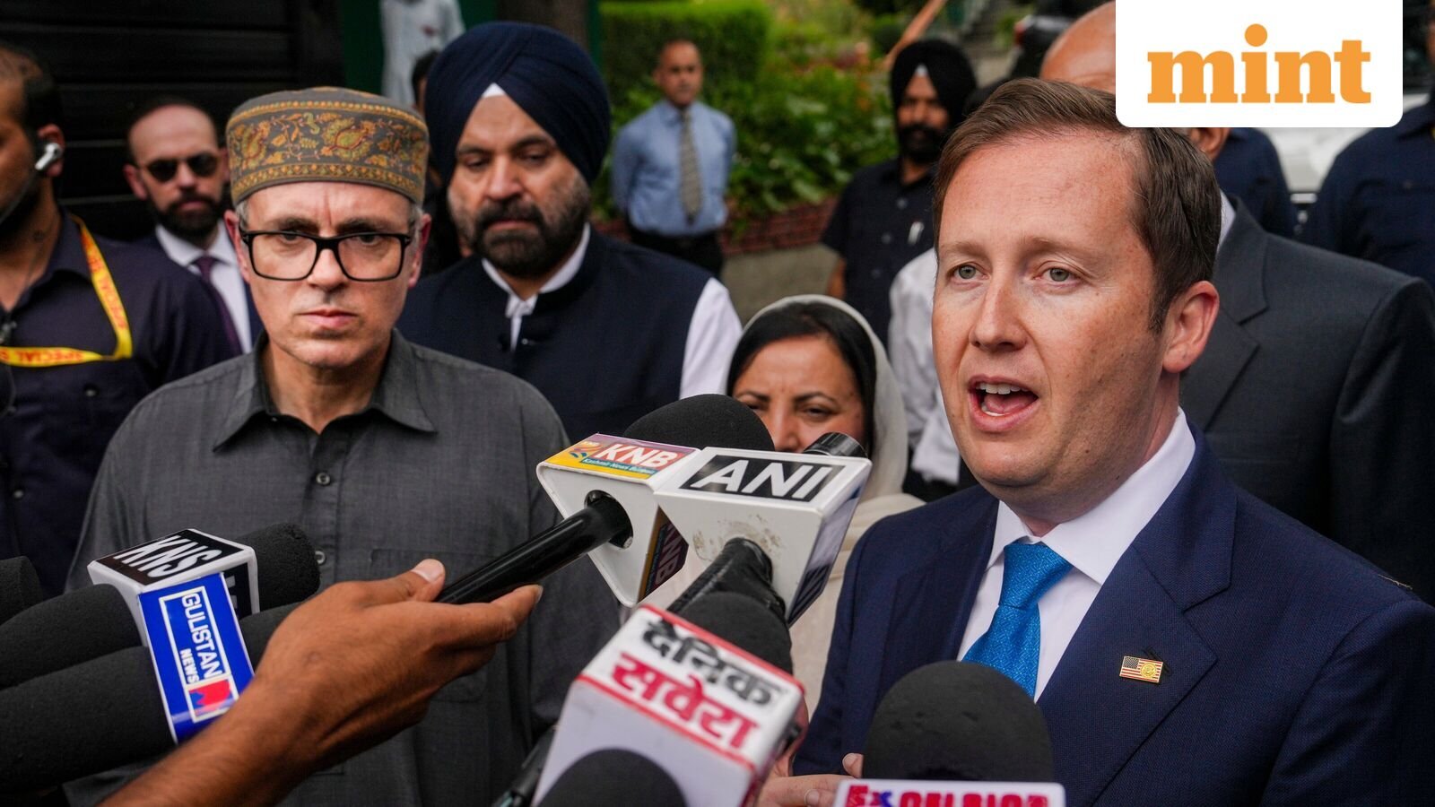 US envoy Sergio Gor hints at ‘downgrading’ travel advisory for J&K after meeting CM Omar Abdullah