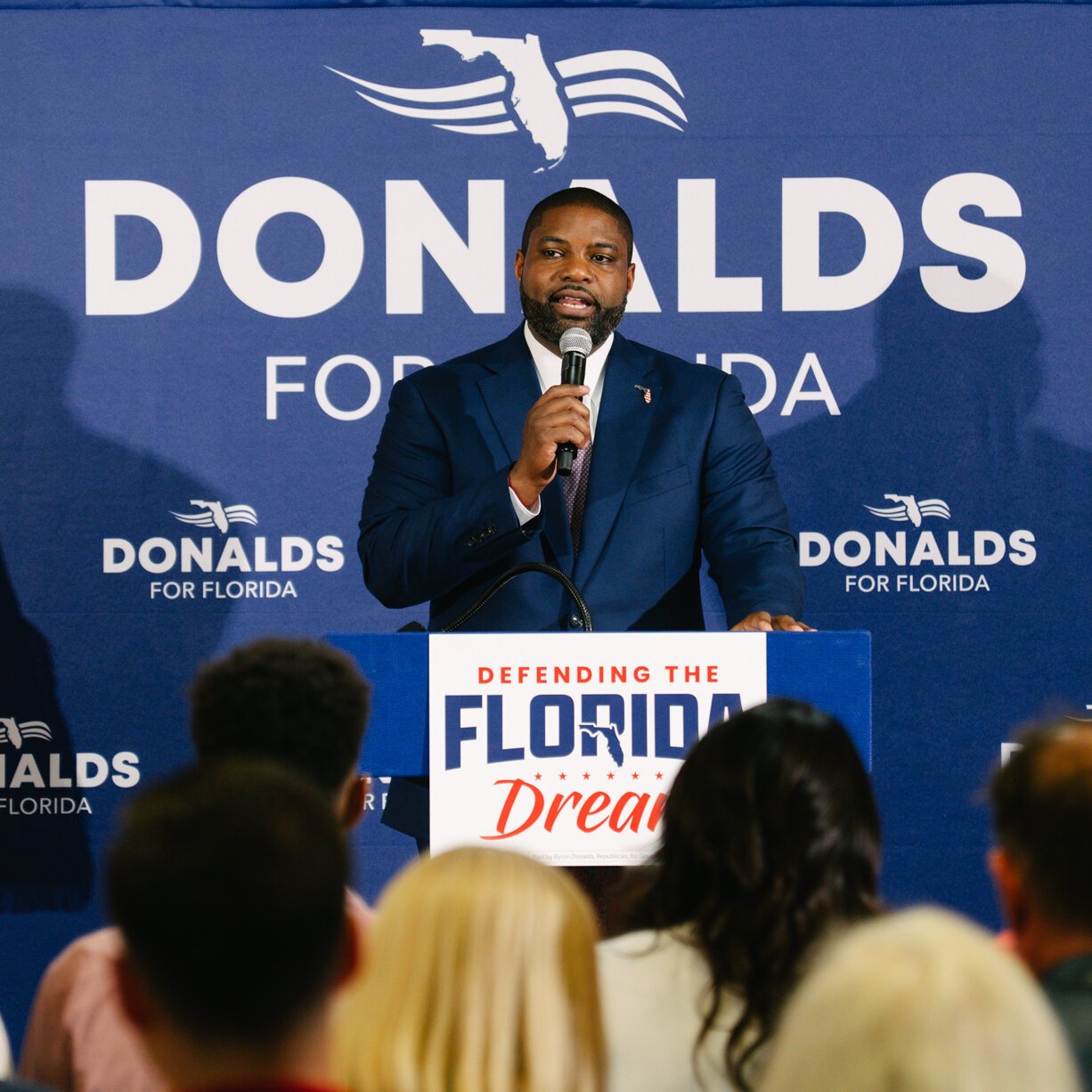 Byron Donalds Is Favored to Become Florida’s First Black Governor