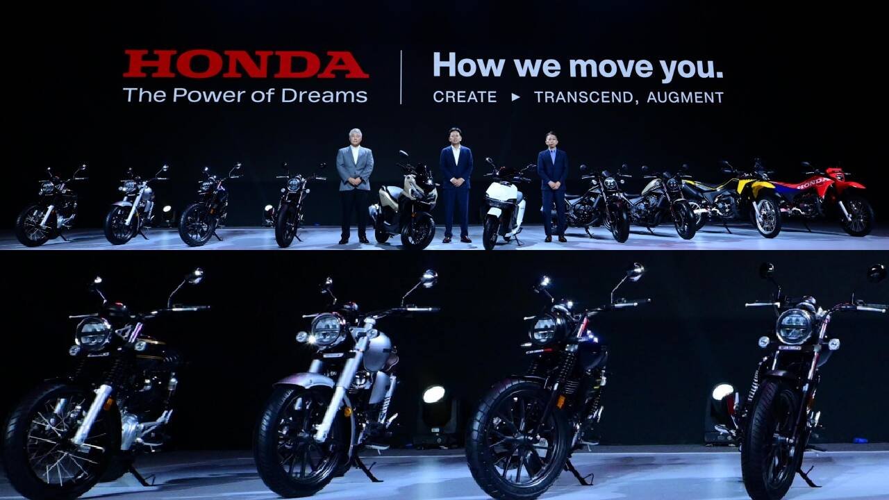 Honda unveils 10 new 2Ws In India! ADV 160, XR 300 Rally, Rebel 300 & more