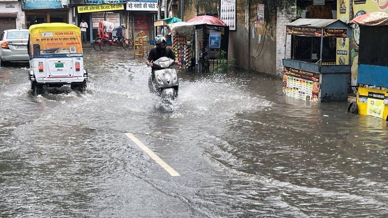 Humidity gives way to late evening downpour in capital
