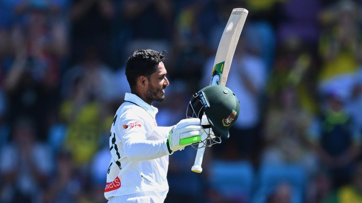 AUS vs BAN Test day 2: Tanzid Hasan’s maiden Test ton puts Bangladesh in command against Australia