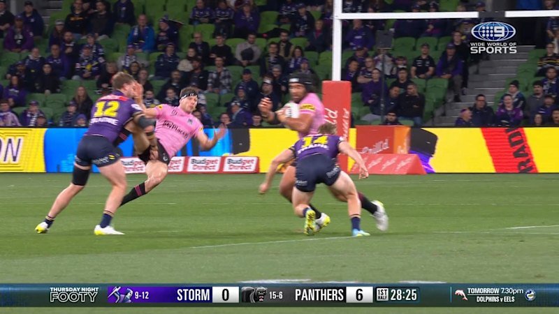 Joey bemused by 'forceful' tackle
