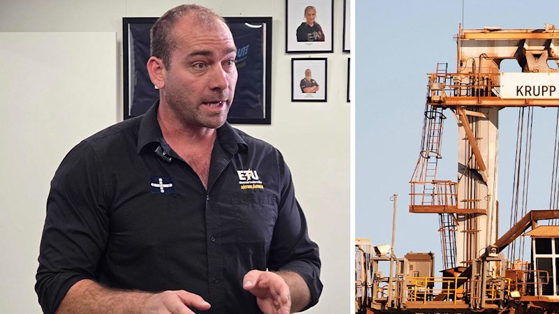 Police called in bizarre escalation of BHP Pilbara union dispute