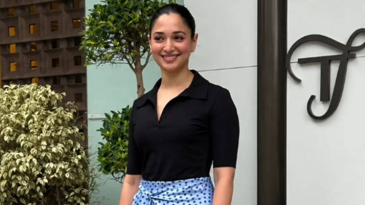 Tamannaah Bhatia stuns in Rs 52K dress and 1 lakh pumps