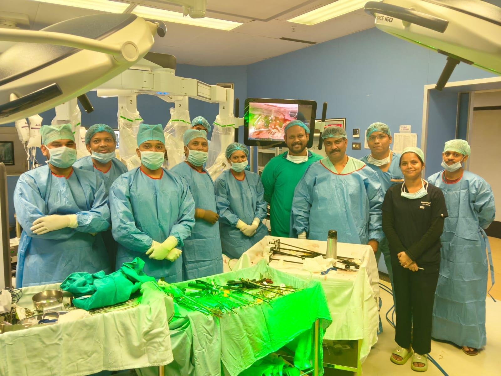 KGMU docs performs first robotic Whipple surgery for pancreatic cancer