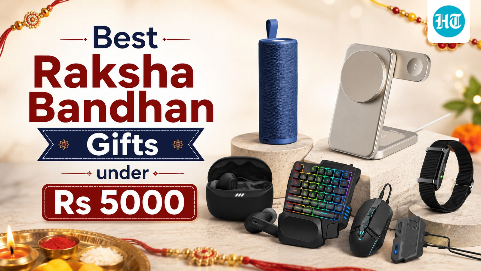Skip the usual sweets: 5 worth-it Rakhi gifting ideas under  ₹5,000 your sibling will actually use