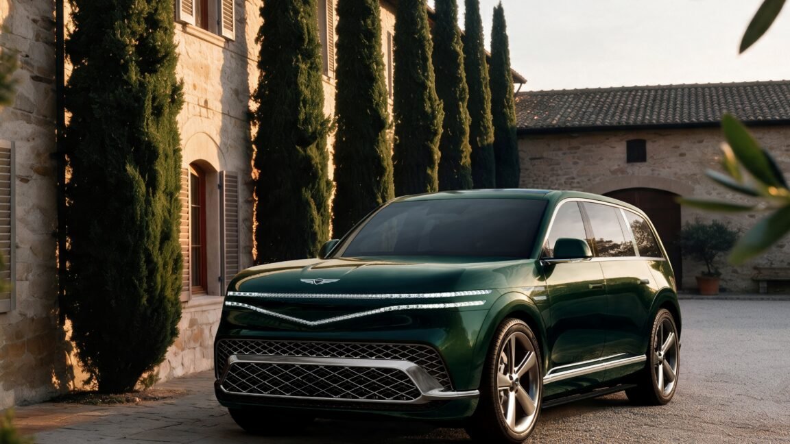 Genesis joins the giant electric SUV club with new GV90