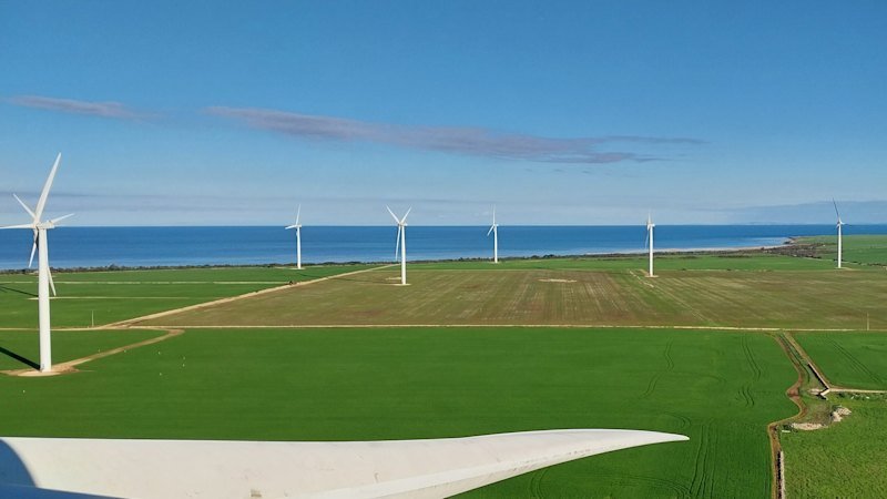 AGL-run South Australian wind farms up for sale with $400m price tag