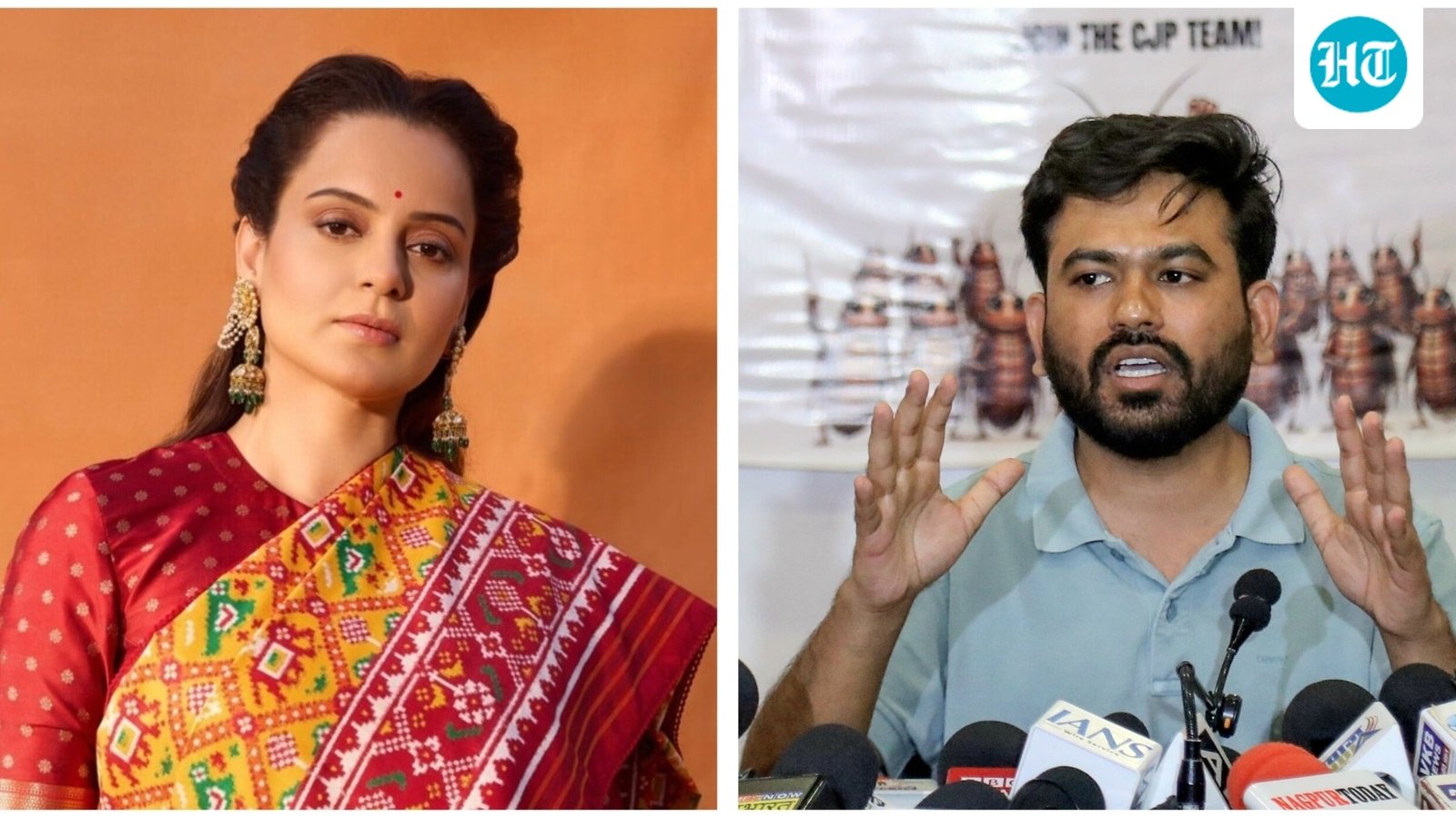 ‘12th pass’ Kangana Ranaut shares video comparing her better English skills than Boston-graduate Abhijeet Dipke