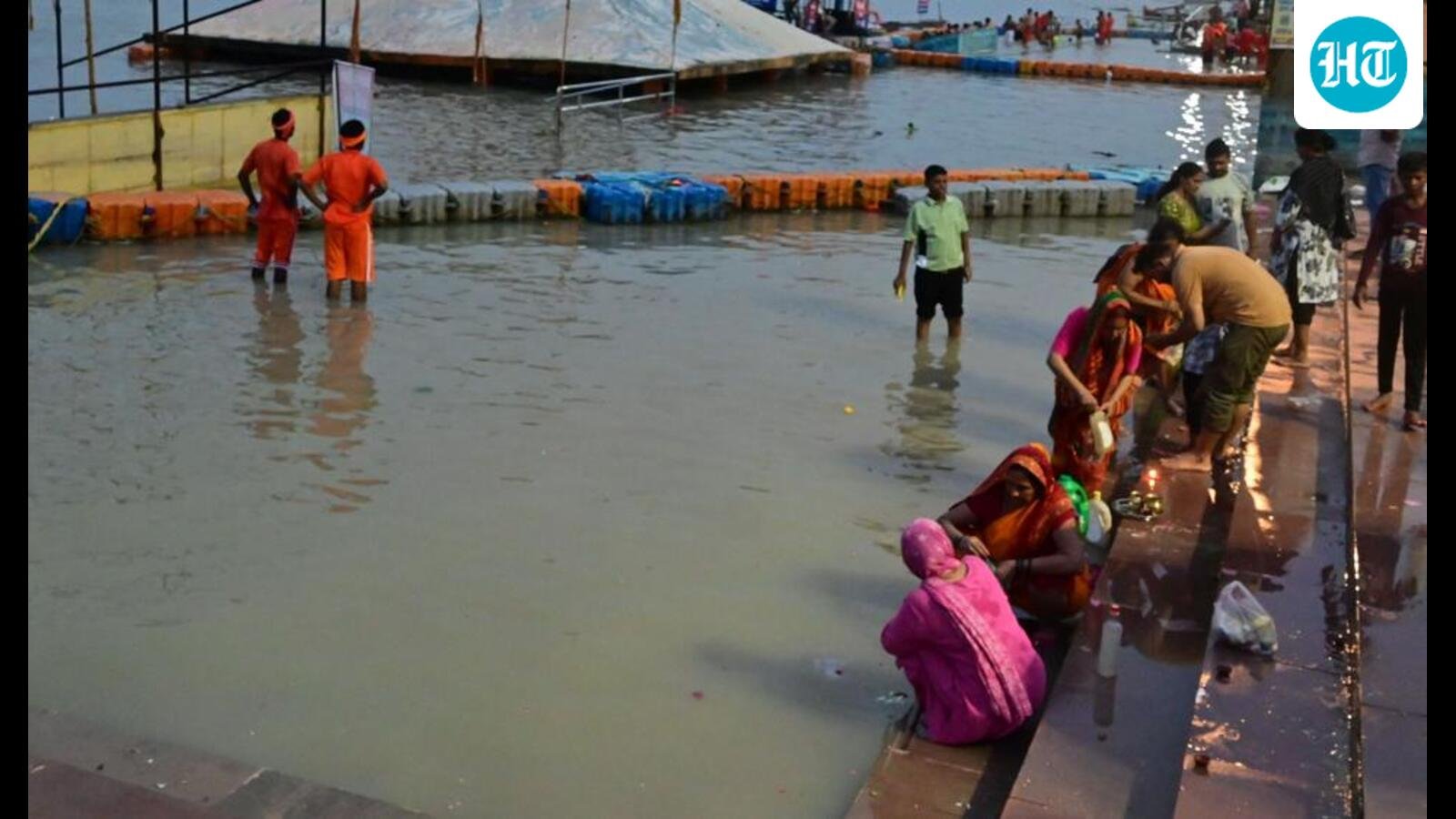 Ganga, Yamuna begin to recede in Prayagraj
