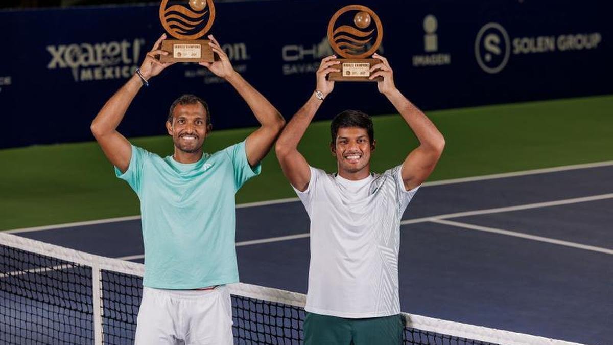 India's Sriram Balaji, Anirud Chandrasekar crowned Cancun Country Open Doubles title