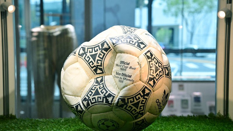 Diego Maradona’s ‘hand of God’ ball sells for $4.8m