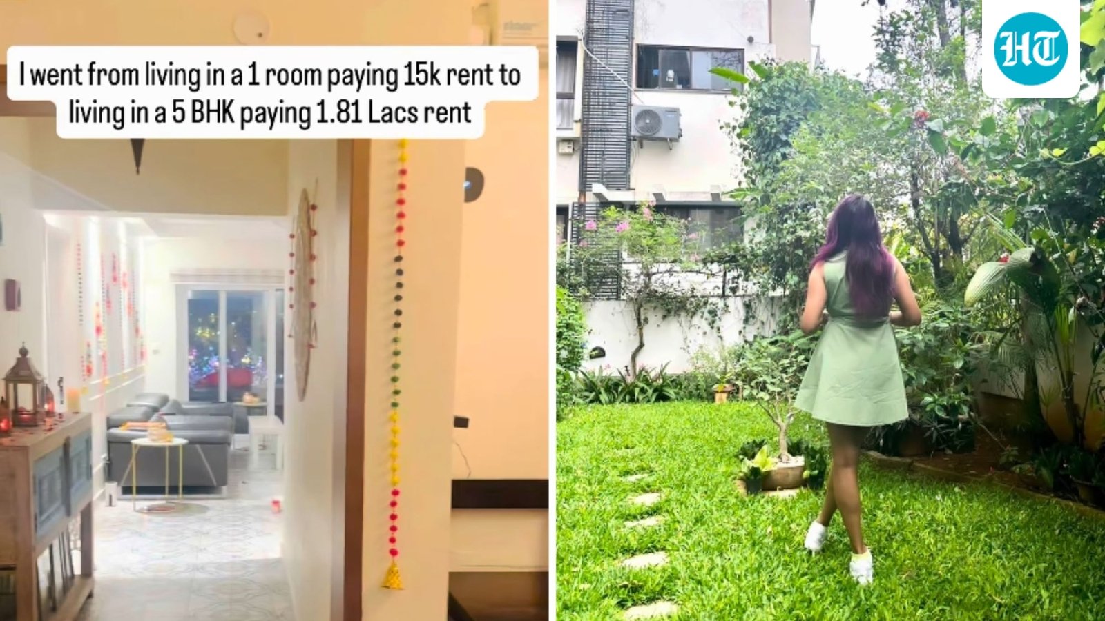 Bengaluru entrepreneur goes from paying  ₹15,000 for 1 room to  ₹1.8 lakh for luxury 5 BHK