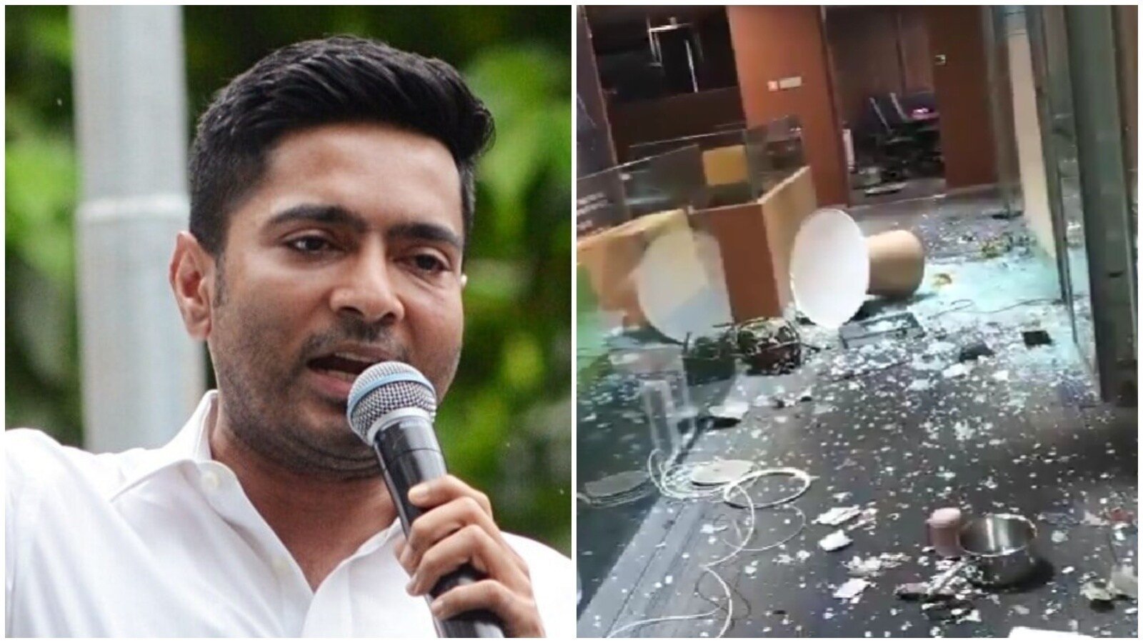 Abhishek Banerjee's office ransacked, TMC MP claims BJP workers behind attack
