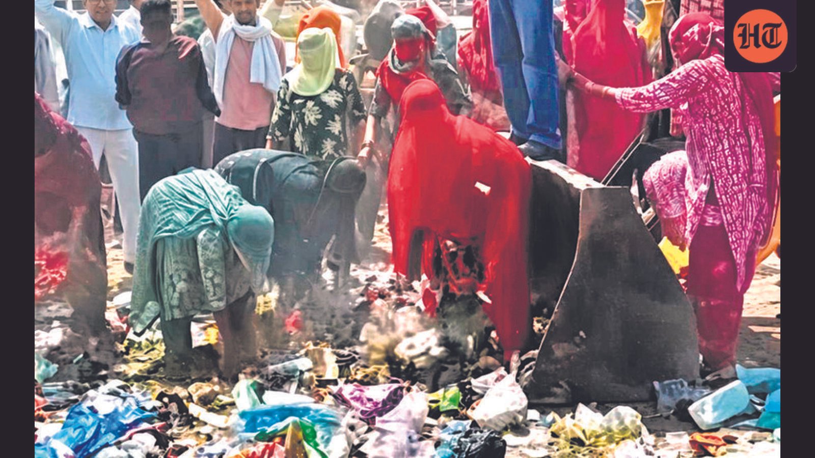 Sanitation strike turns confrontational across Haryana as police, workers clash