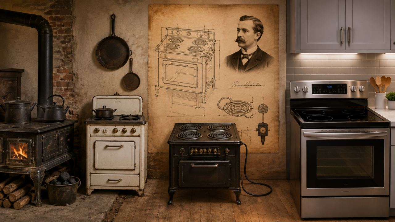 In 1896, William Hadaway patented an electric stove, transforming cooking with electricity