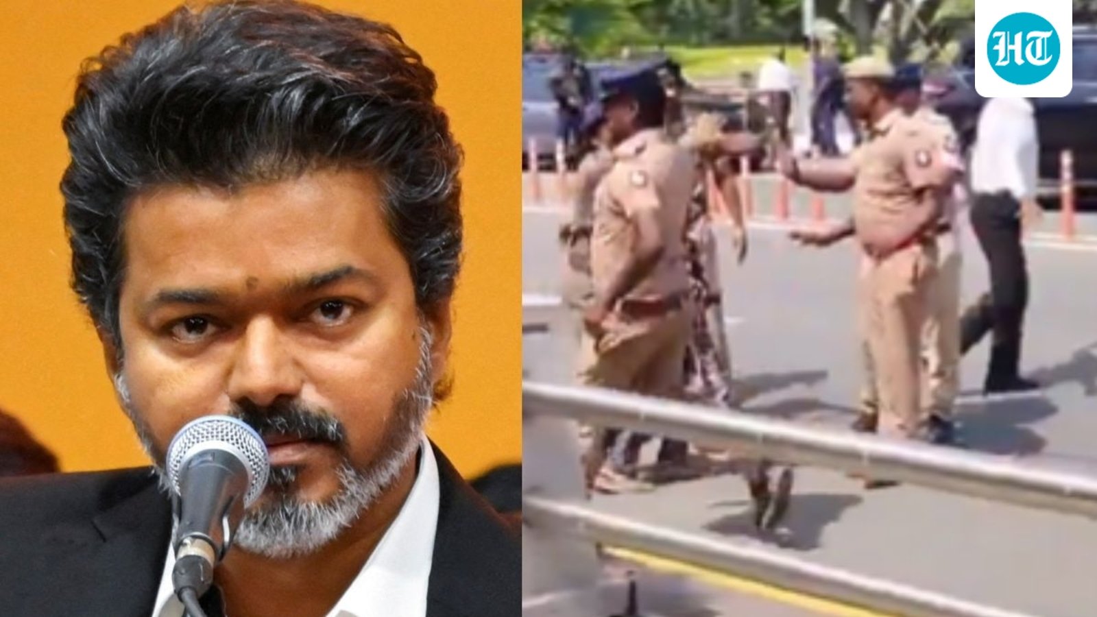 Couple breaches security, runs toward CM Vijay's convoy near Tamil Nadu Secretariat; detained