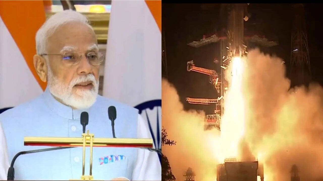 'Outstanding achievement': PM Modi hails Isro after successful EOS-05 launch