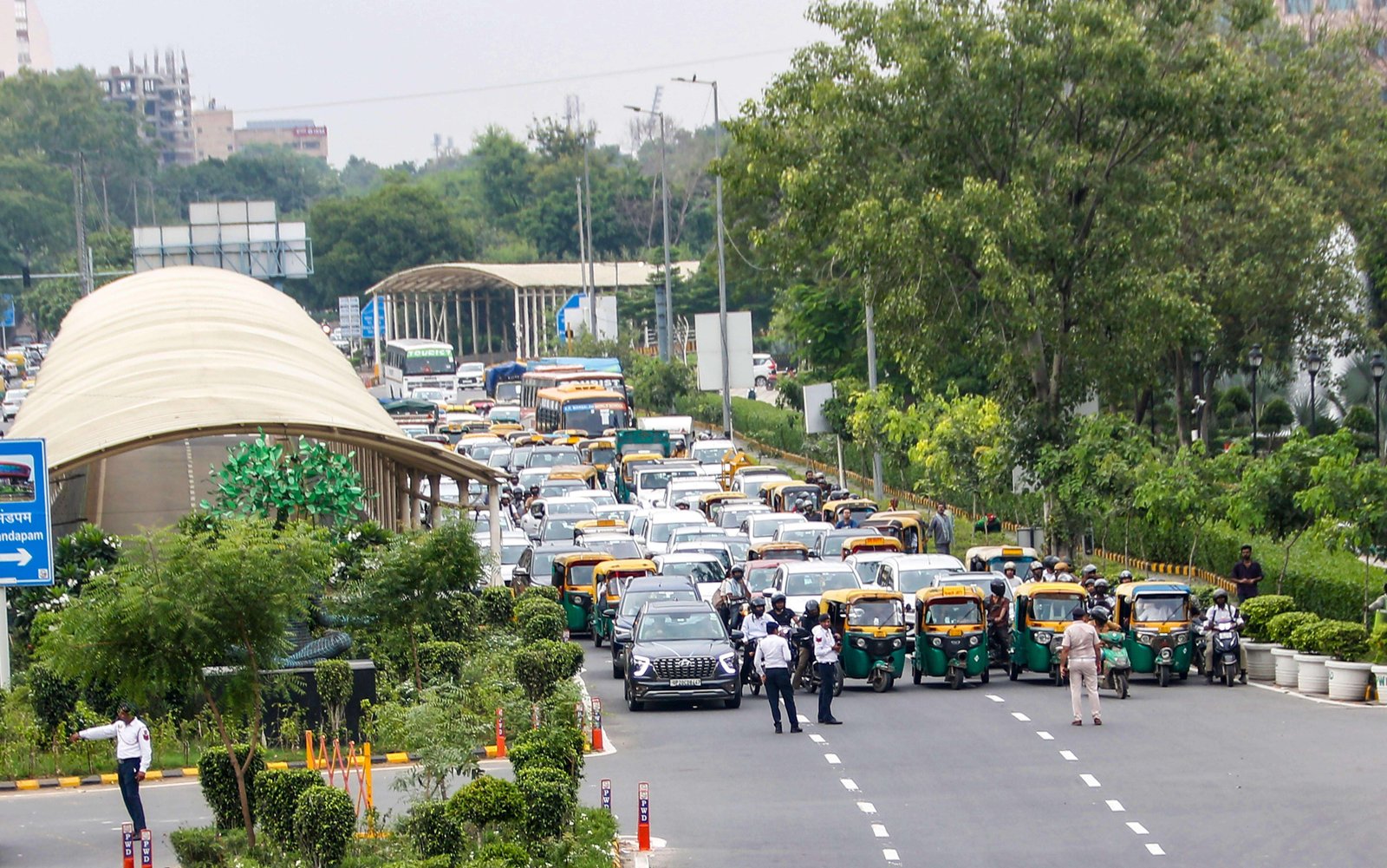 Delhi Police Steps Up Security, Border Checks For BRICS Summit