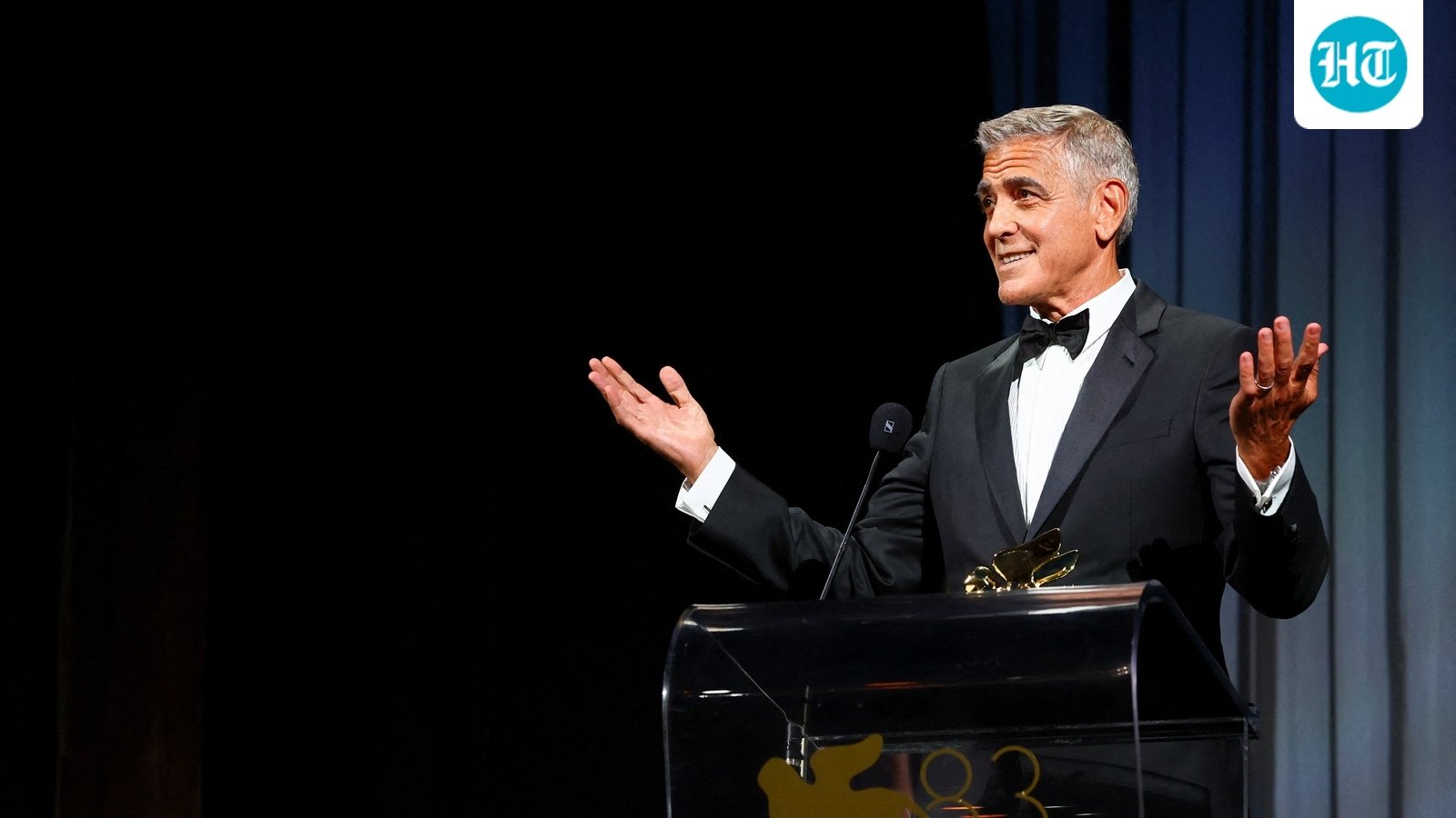 ‘Stories are always dangerous to people who peddle fear’: George Clooney targets autocrats and 'people with most money'