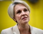 Australia news live: teenage boys fed misogynistic content within 23 minutes of joining social media, Plibersek says