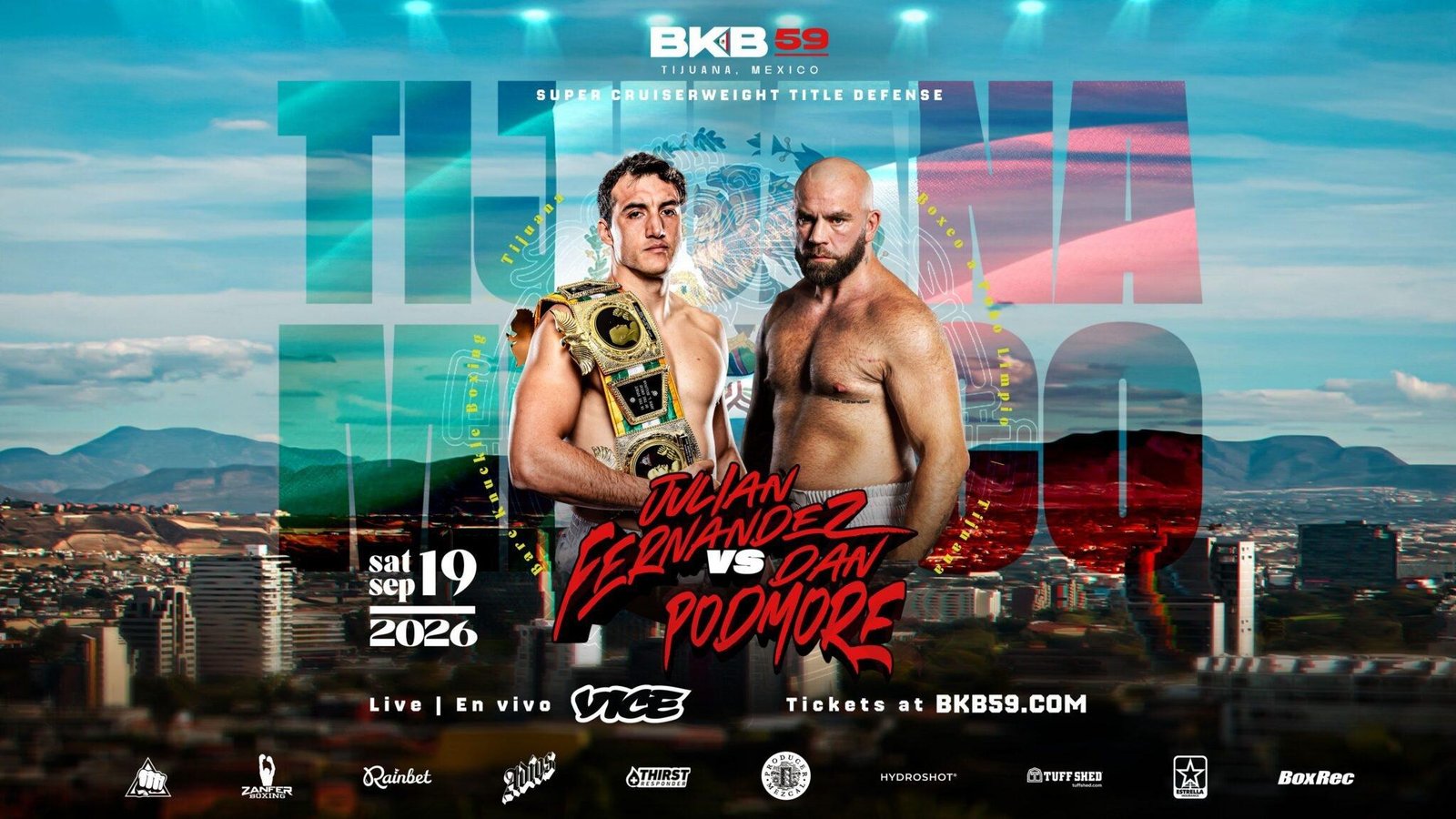 Bare Knuckle Boxing CEO Says BKB Will 'Plant Our Flag' In Mexico