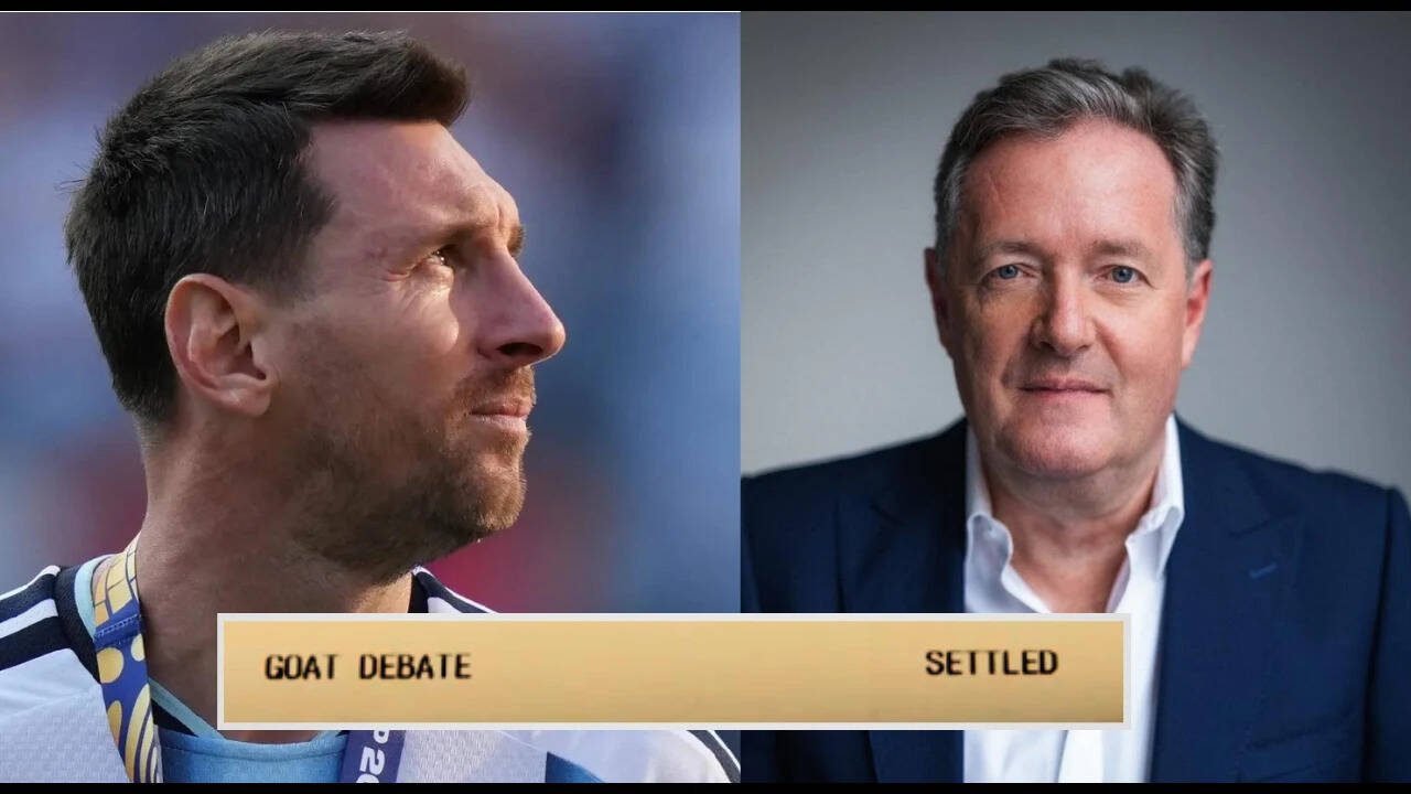 Piers Morgan calls Messi’s GOAT ad the ‘most arrogant’ and ‘shameless’ bragging ever