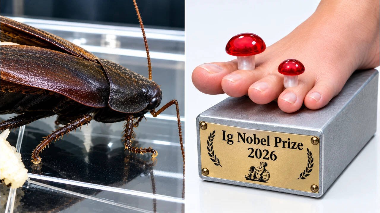 Cockroach milk crystals pack dense nutrients, earn scientists Ig Nobel Prize