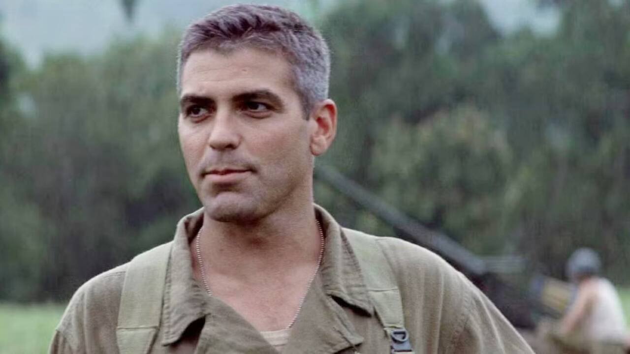 George Clooney revisits filming for ‘The Thin Red Line'