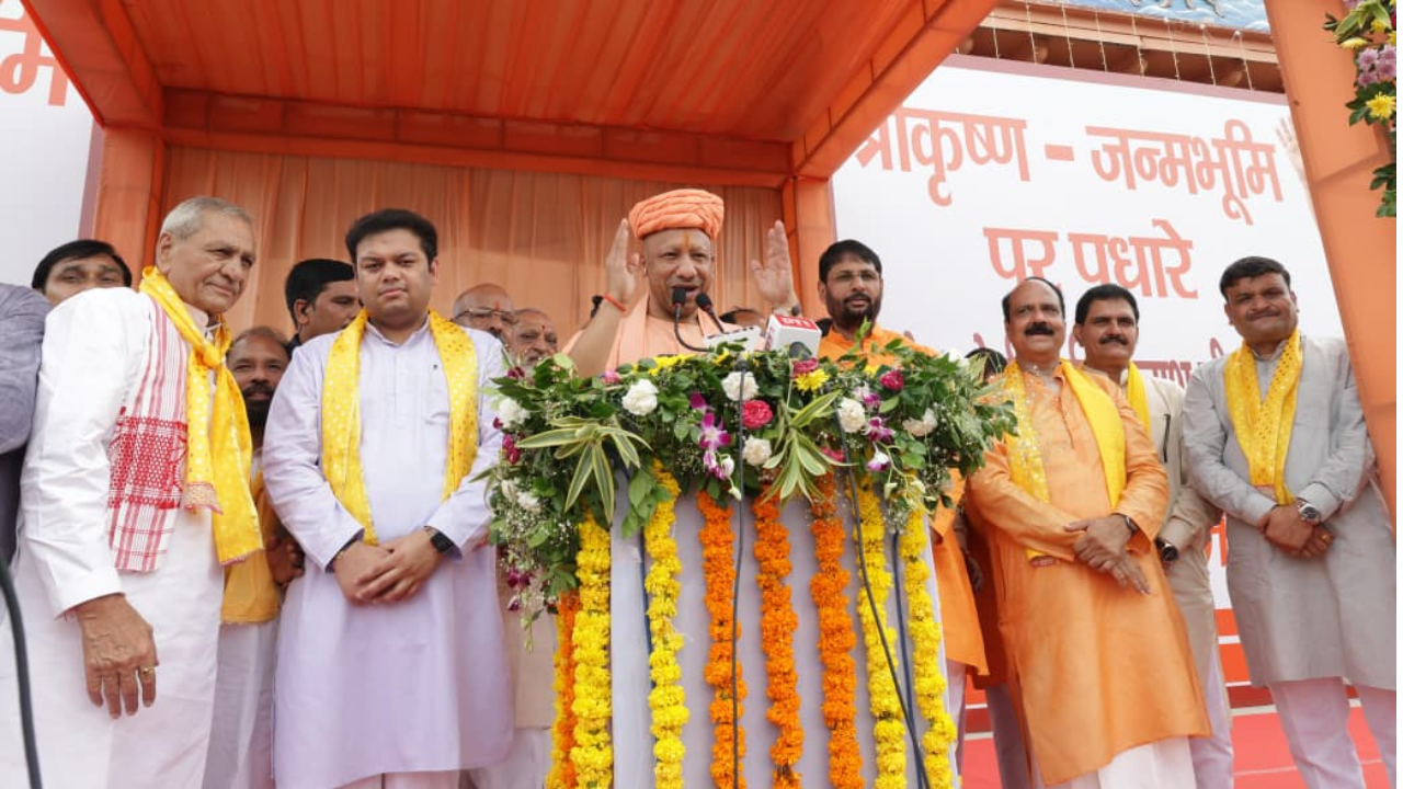 ‘No inconvenience to devotees’: CM Yogi Adityanath pitches grand temple complexes in Mathura-Vrindavan