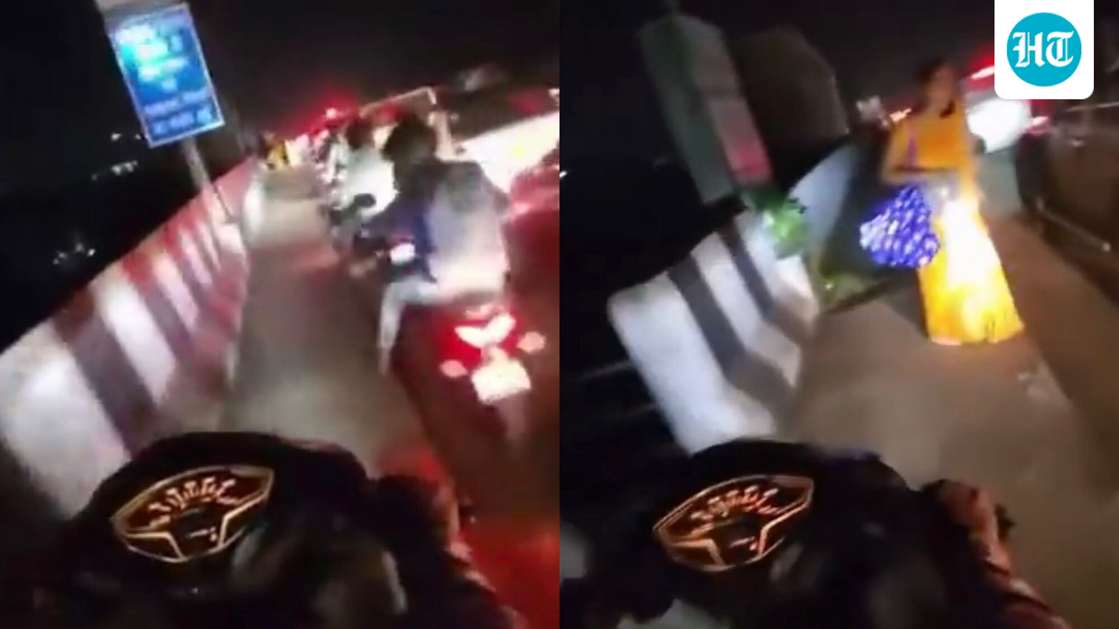 Man rides scooter on footpath amid traffic jam, internet asks ‘How is this normal?’