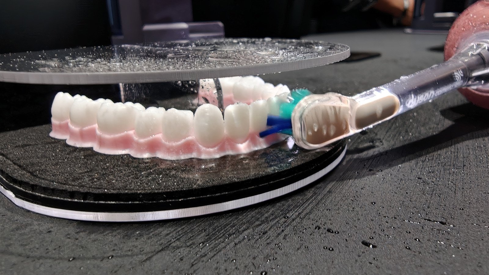 I flossed fake teeth with Dyson's tech-riddled CameraJet toothbrush