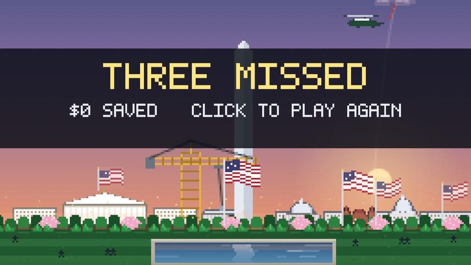White House Turns Trump Policies Into Retro-Style Video Games