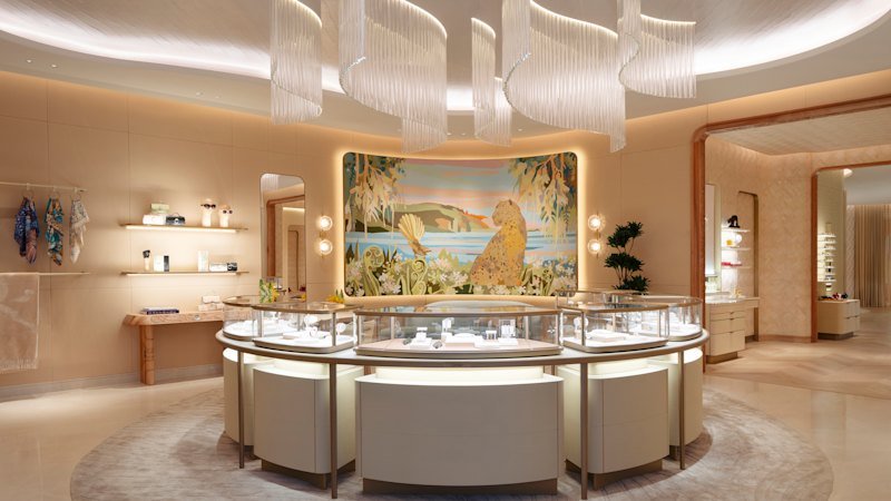 Cartier’s latest store opening and caviar candles