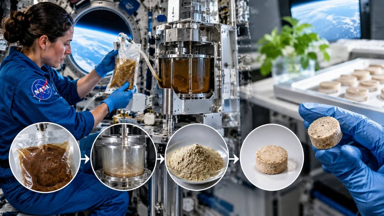 Nasa tests turning astronaut poop into sterile, odour-free recyclable material