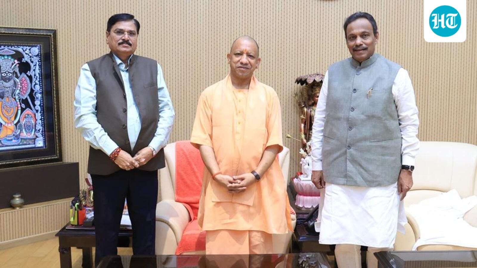 Tawde meets Yogi as BJP intensifies preparations for UP assembly elections
