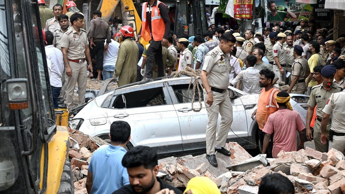 CJP demands accountability over South Delhi hostel collapse; Dipke questions PM