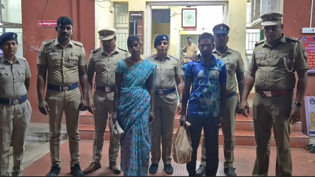 Woman, lover arrested for murdering her two children in Tirupattur