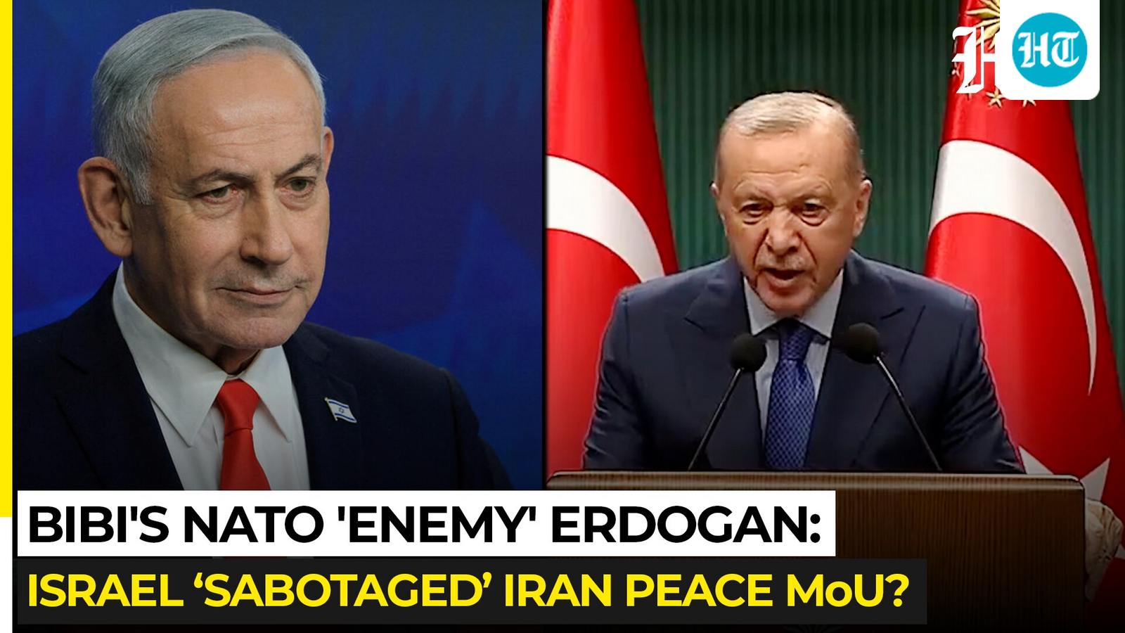 Netanyahu's NATO 'enemy' takes aim on TV: Erdogan says Israeli ‘lies & sabotage’ killed Iran peace?