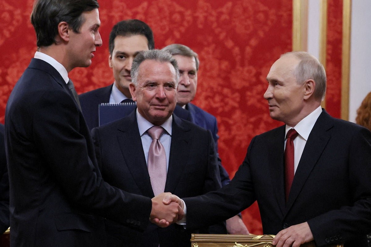 Ukraine-Russia war latest: Trump’s envoys confronted during Kyiv visit over holding talks with ‘war criminal’ Putin