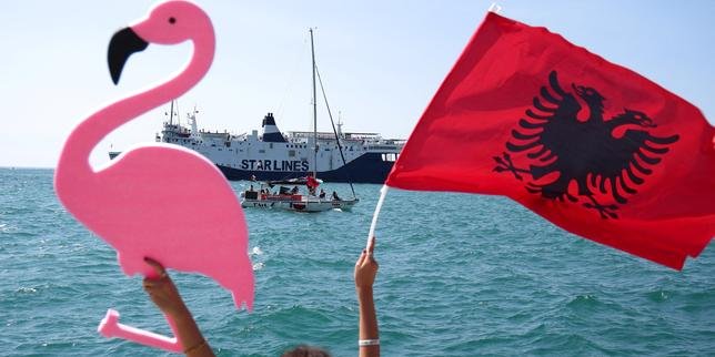 Albania's 'pink flamingo revolution' targets renowned architects